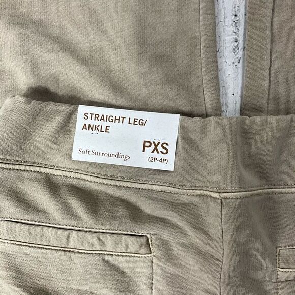 SOFT SURROUNDINGS Straight Leg Ankle Pull On Pants - Picture 5 of 5